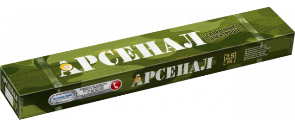 Электроды сварочные Арсенал МР-3, ф 3 мм (уп-2,5 кг) купить с доставкой в Шарапово